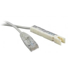 Hyperline PC-110-RJ45-1P-CX-1M-LSZH-GY Патч-корд