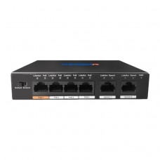 TRASSIR TR-NS1006-60-4POE v2 Неуправляемый  коммутатор