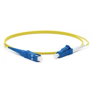 Hyperline FC-S2-9-LC/UR-SC/UR-H-1M-LSZH-YL Патч-корд волоконно-оптический