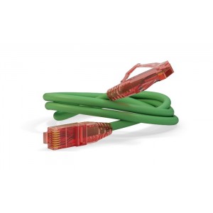 Hyperline PC-LPM-UTP-RJ45-RJ45-C5e-0.3M-LSZH-GN Патч-корд