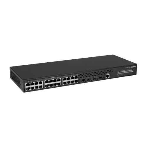 Dahua DH-AS4300-24GT4GF 28-портовый управляемый коммутатор, уровень L2+ Dahua DH-AS4300-24GT4GF 28-портовый управляемый коммутатор, уровень L2+