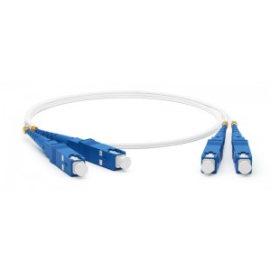 Hyperline FC-D2-9A1-SC/UR-SC/UR-H-1M-LSZH-WH Патч-корд волоконно-оптический