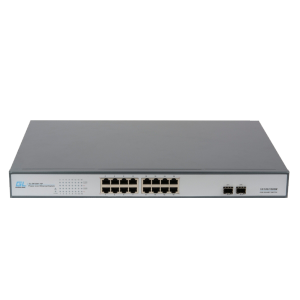 GIGALINK GL-SW-G001-16P Коммутатор неупр 16 PoE (802.3af/at) портов 1Гбит/с, 2 SFP, 250Вт