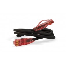 Hyperline PC-LPM-UTP-RJ45-RJ45-C5e-1M-LSZH-BK Патч-корд U/UTP, Cat.5е, LSZH, 1 м, черный