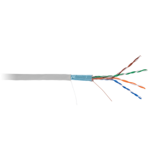 NETLAN EC-UF004-5E-PVC-GY Кабель F/UTP 305м