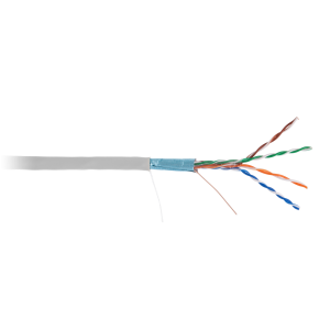 NETLAN EC-UF004-5E-PVC-GY Кабель F/UTP 305м