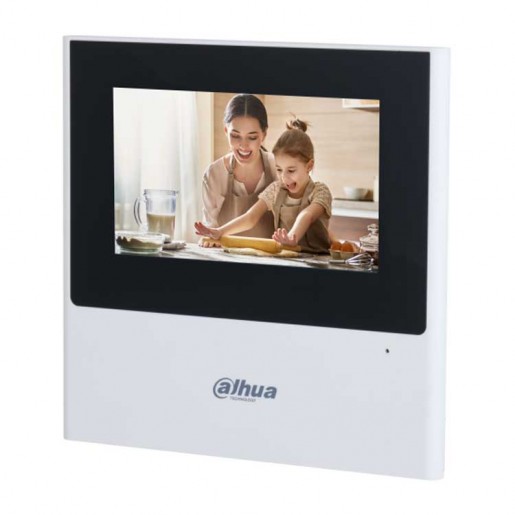 Dahua DHI-VTH2611L-WP Видеодомофон IP 4.3 дюймовый Dahua DHI-VTH2611L-WP Видеодомофон IP 4.3 дюймовый