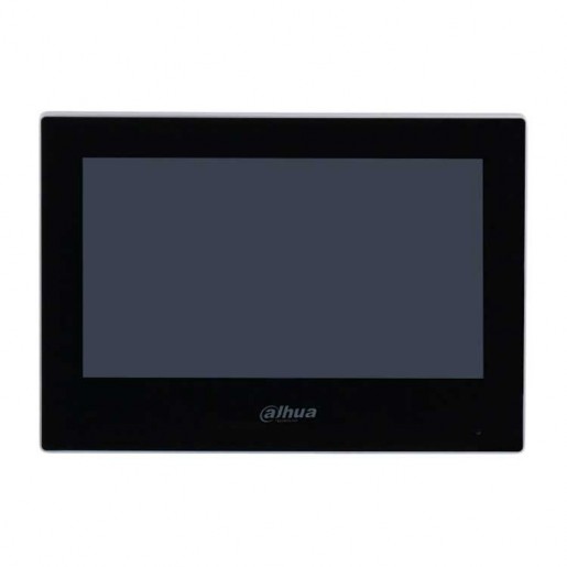 Dahua DHI-VTH2621G-WP Видеодомофон IP 7 дюймовый с WiFi, черный Dahua DHI-VTH2621G-WP Видеодомофон IP 7 дюймовый с WiFi, черный