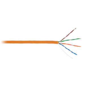 NETLAN EC-UU004-5E-LSZH-OR Кабель U/UTP 305м