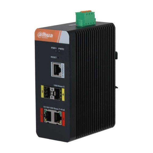 Dahua DH-IS4204-2GT-120 Коммутатор с PoE 4-портовый гигабитный управляемый, промышленное исполнение Dahua DH-IS4204-2GT-120 Коммутатор с PoE 4-портовый гигабитный управляемый, промышленное исполнение