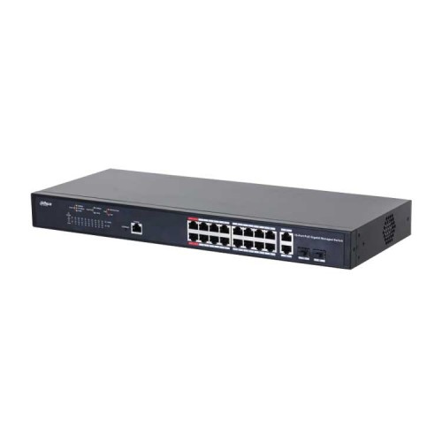 Dahua DH-PFS4218-16GT-130 Коммутатор с PoE Dahua DH-PFS4218-16GT-130 Коммутатор с PoE