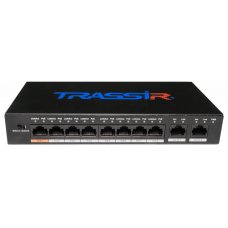 TRASSIR TR-NS1010-96-8POE v2 Коммутатор